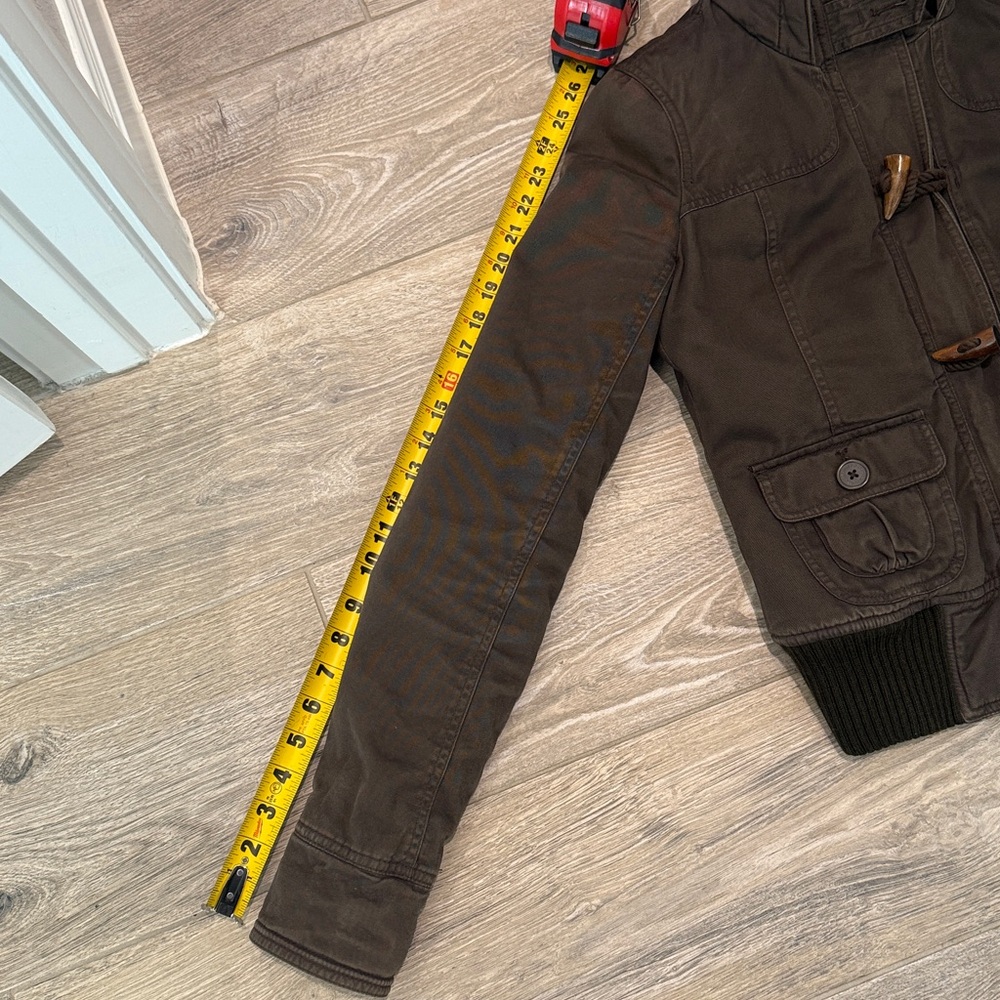 ABERCROMBIE Y2K FAUX FUR UTILITY JACKET - Picture 12 of 12